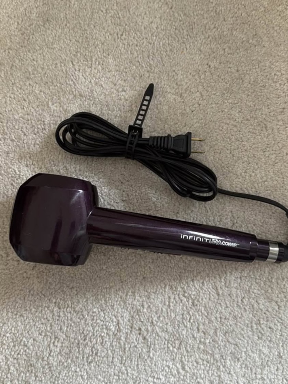 Conair InfinitiPRO Curling Tool in Deep Plum